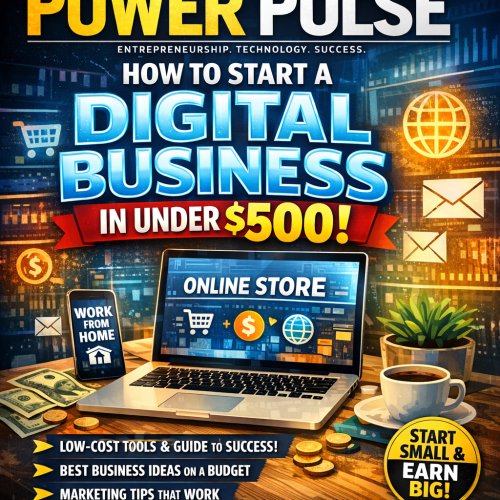 How to Start A business with Under 500 dollars