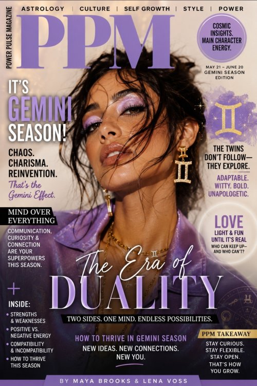 It's Gemini Season: Chaos, Charisma & the Main Character era of reinvention