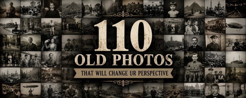 110 Old Photos That Will Change How You See Things