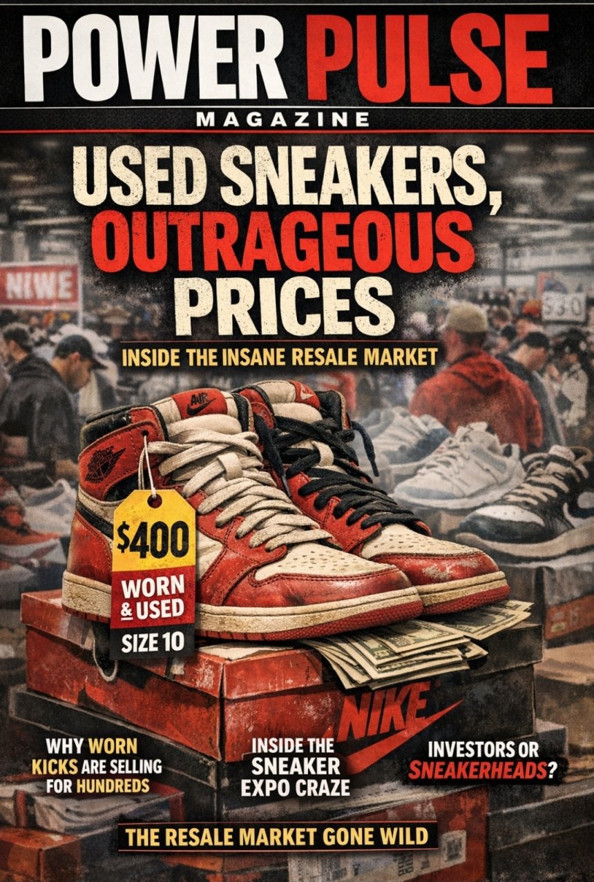 The Sneaker Resale Market Is Getting Out of Hand — Even Worn Sneakers Are Selling for Hundreds