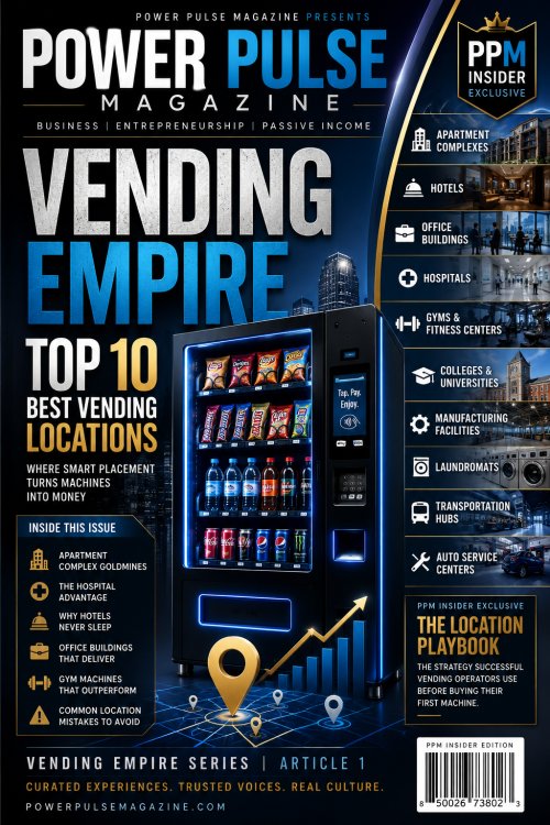 Top 10 Best Vending Machine Locations