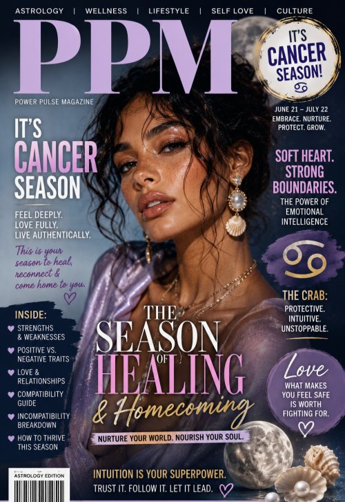 It’s Cancer Season: Soft Hearts, Strong Boundaries & the Power of Emotional Intelligence