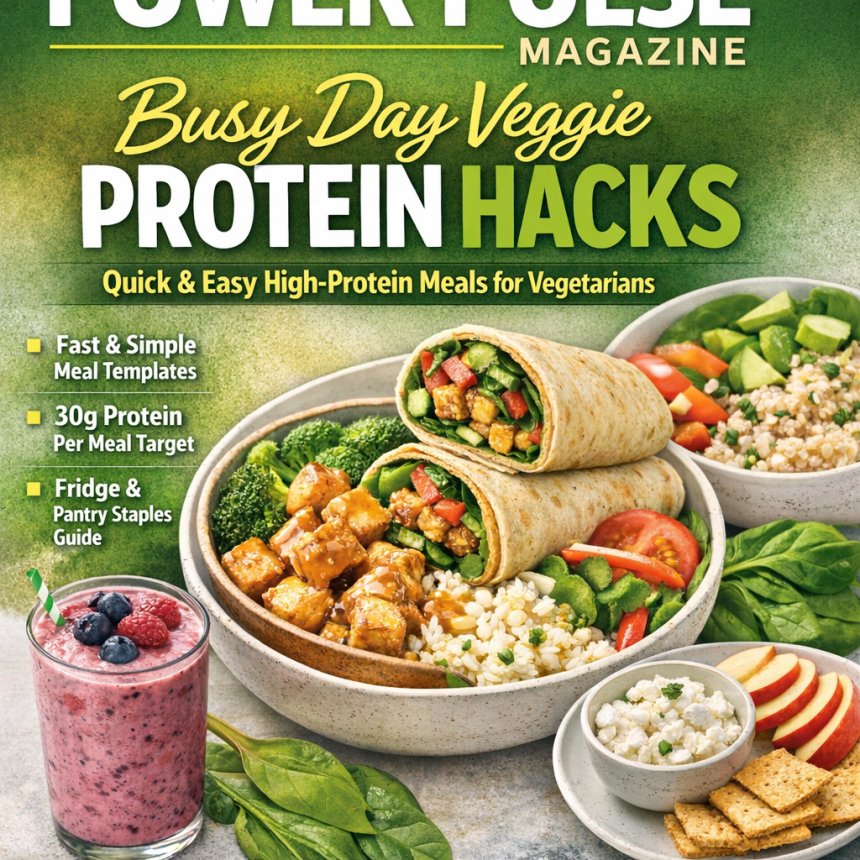 Protein on Busy Days: Simple Meal Templates and “Protein-First” Strategies