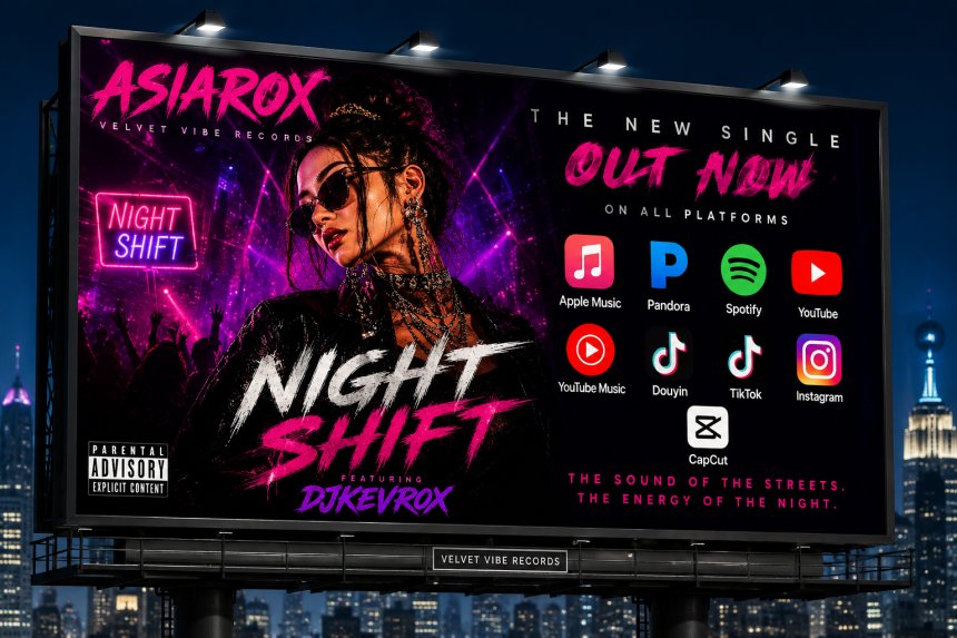 PPM Spotlight TRACK OF THE SUMMER • SUMMER ANTHEM 2026 "Night Shift" — AsiaRox featuring DjKevRox