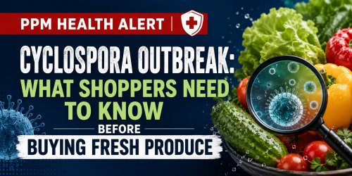 PPM Health Alert | Cyclospora Outbreak: What Shoppers Need to Know Before Buying Fresh Produce