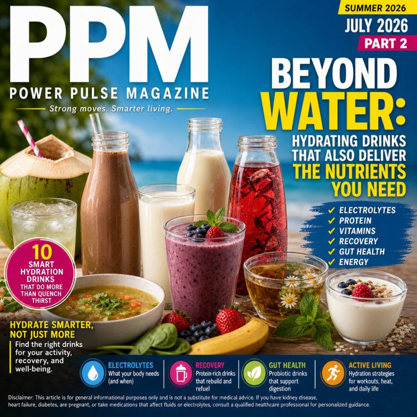 Beyond Water: Hydrating Drinks That Also Deliver the Nutrients You Need