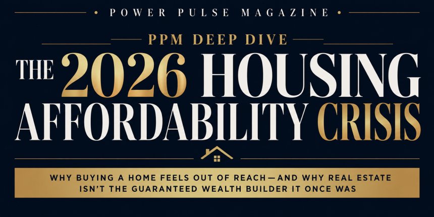 PPM Deep Dive | The 2026 Housing Affordability Crisis