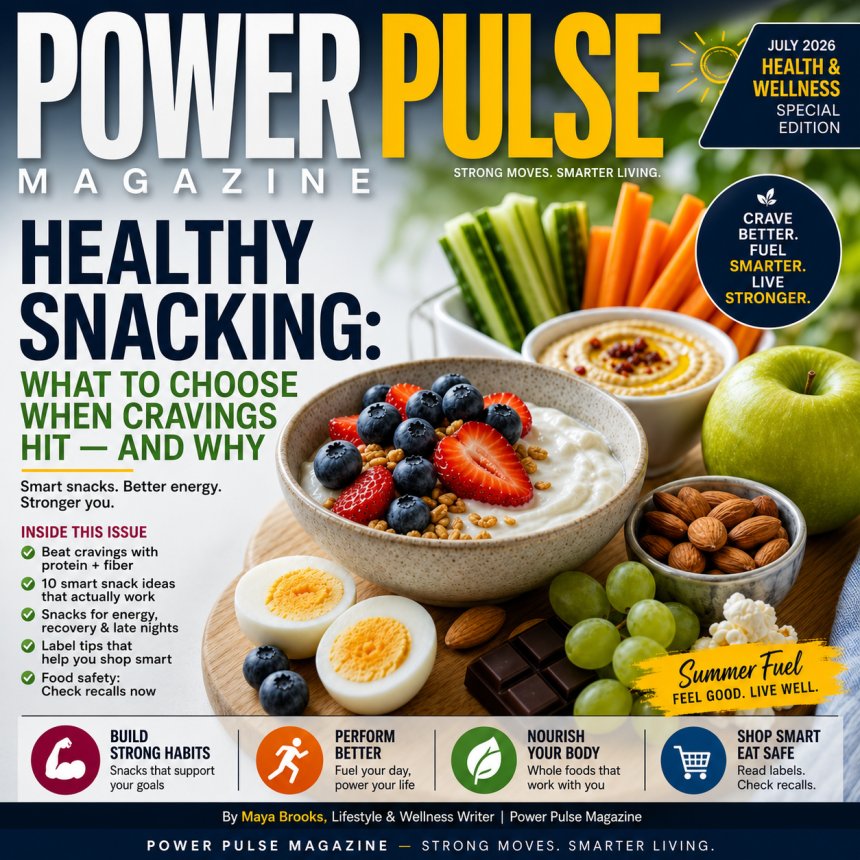 Healthy Snacking: What to Choose When Cravings Hit — and Why