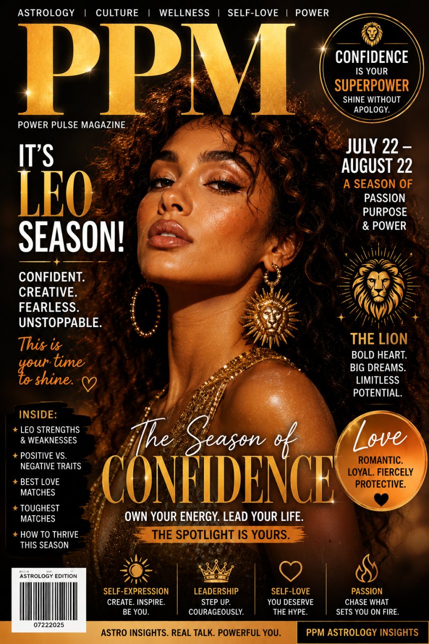 It's Leo Season: Confidence, Creativity & Unapologetic Self-Expression