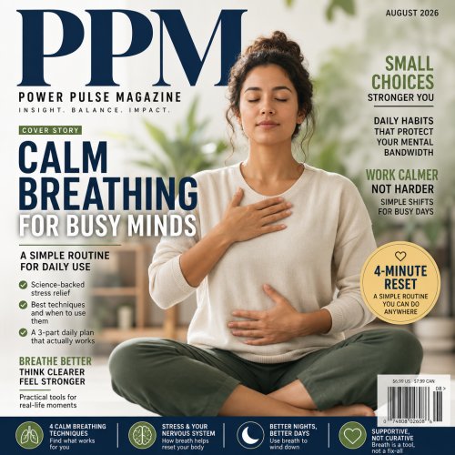 Calm Breathing for Busy Minds: A Simple Routine for Daily Use