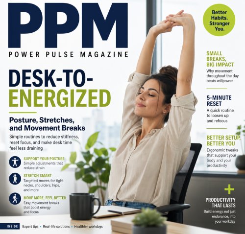 Desk-to-energized: Posture, Stretches and Movement Breaks