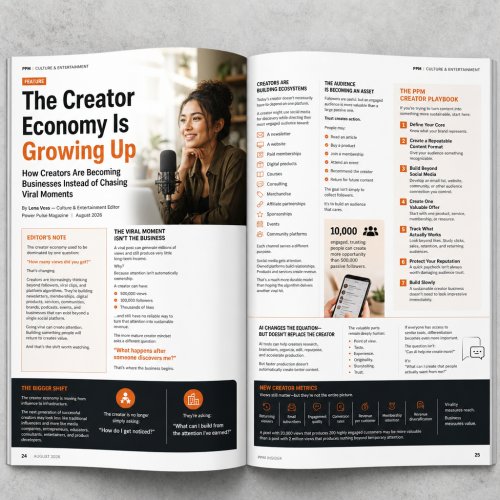 The Creator Economy Is Growing Up