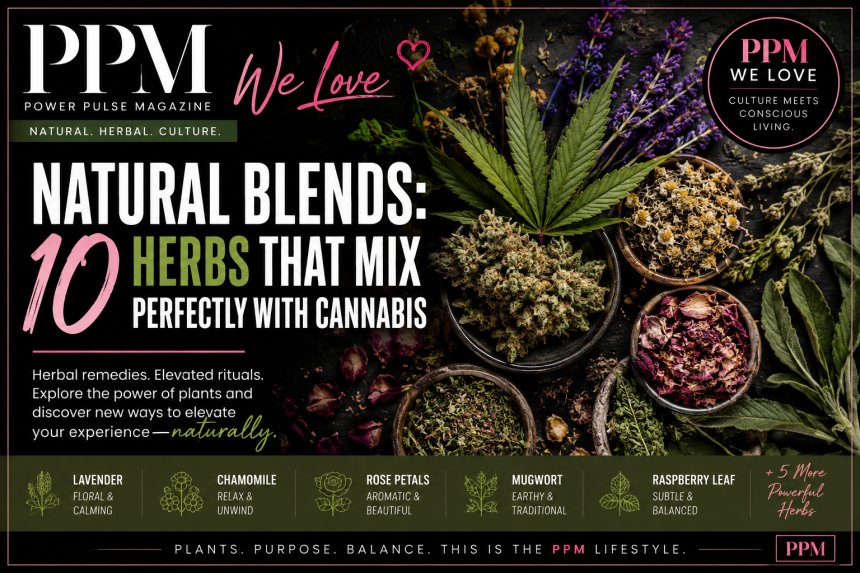 10 Herbs That Bring a Different Vibe to Your Cannabis Ritual