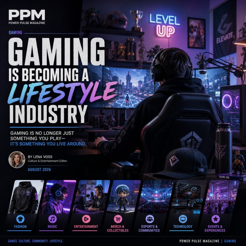 Gaming is becoming a Lifestyle Industry