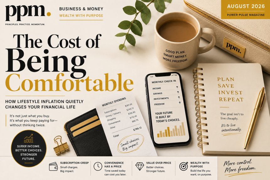 The Cost of Being Comfortable How Lifestyle Inflation Quietly Changes Your Financial Life