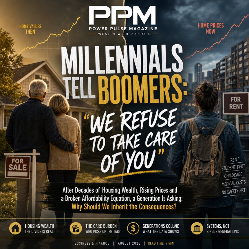 Millennials Tell Boomers: “We Refuse to Take Care of You”