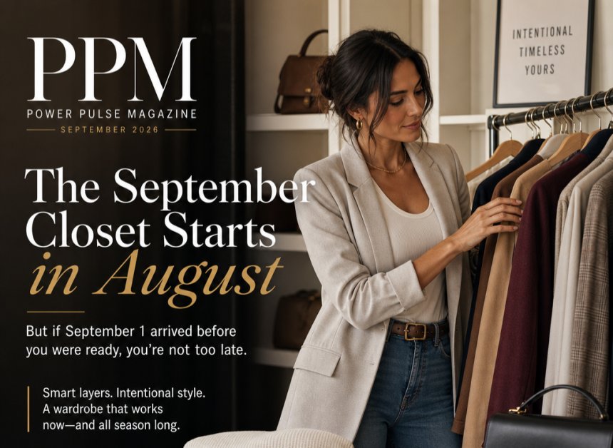 The September Closet Starts in August