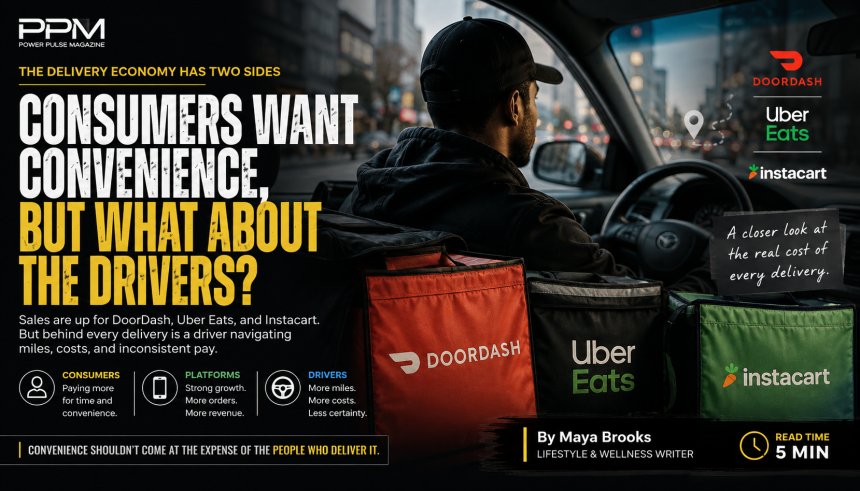 The Delivery Economy Has Two Sides: Consumers Want Convenience, But What About the Drivers